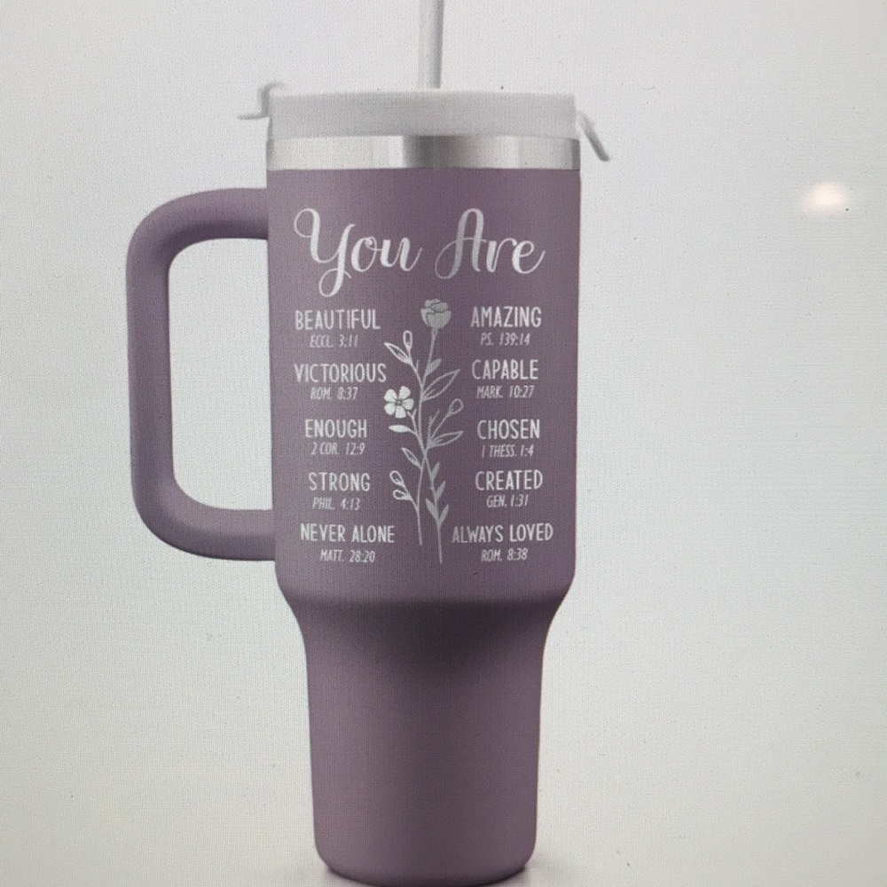 New in Box 40 oz Travel Tumbler Mug Gift for Women